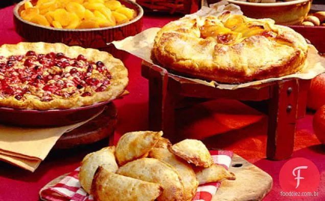 Torta Pull-Up De Maçã E Pêra