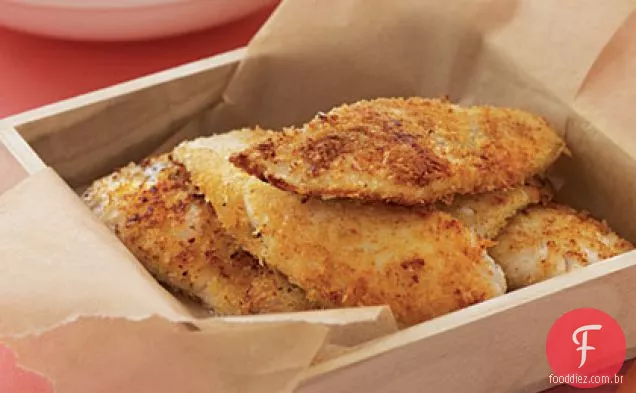 Panko Pan-Tiras De Peixe Frito