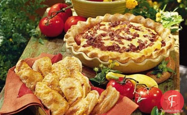 Torta De Jardim De Verão