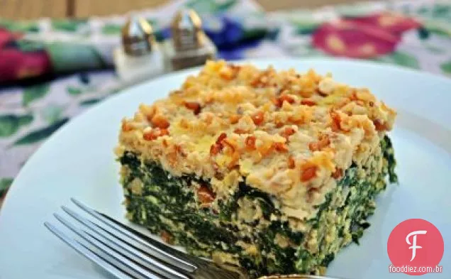 Torta de espinafre e ricota