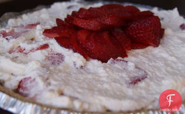 Torta De Morango Simples