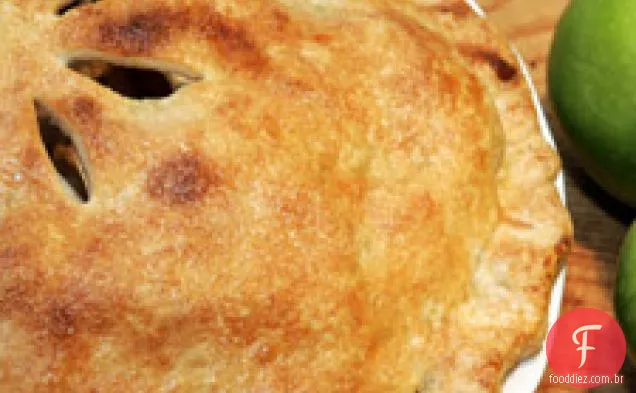 Torta de maçã com uma milha de altura