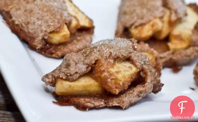 Fácil Torta De Maçã Burritos