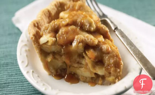 Torta De Maçã Caramelo