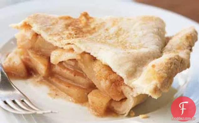 Torta De Maçã Com Crosta Dupla
