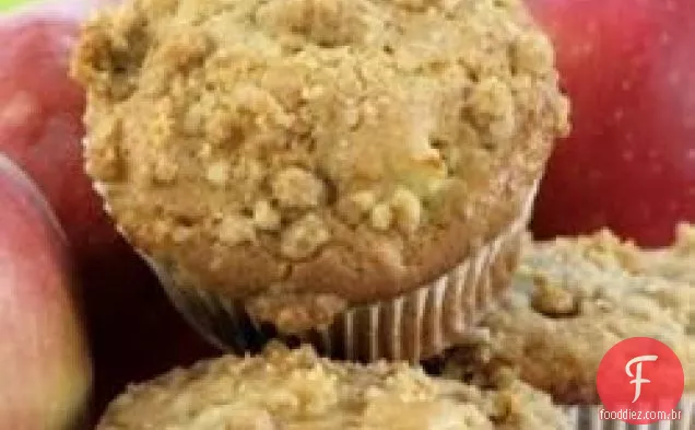 Muffins De Torta De Maçã