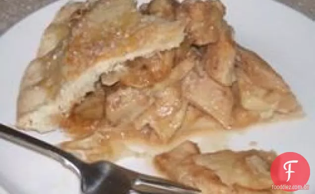 Torta de maçã caramelo II