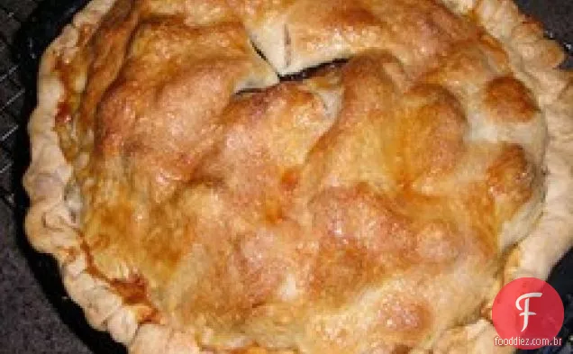 Cerejas secas e Torta de maçã