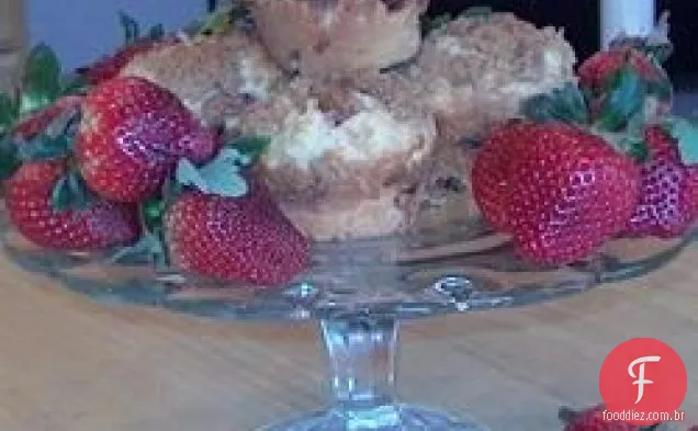 Cobertura De Torta De Maçã Streusel