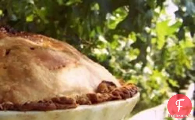 Torta De Maçã Com Uma Milha De Altura