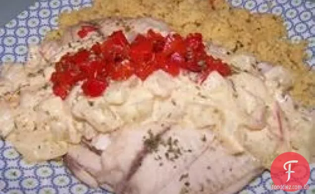 Peixe Escalfado Com Pepinos