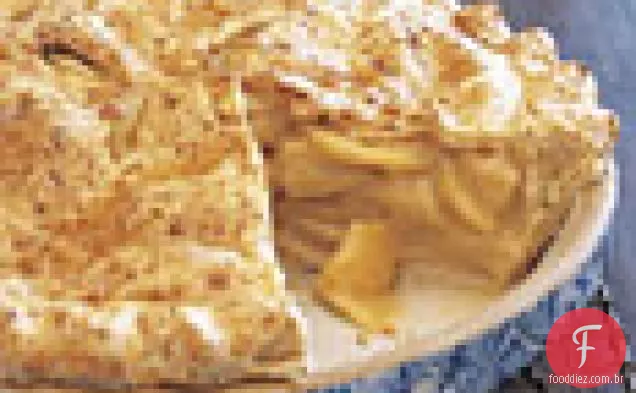 Torta de maçã com crosta de Cheddar