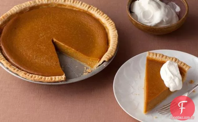 Torta De Abóbora Com Manteiga De Maçã