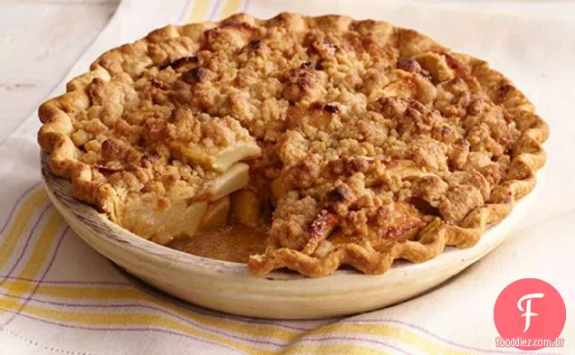 Torta De Crumble De Maçã