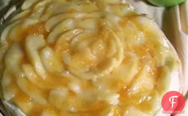 Torta De Creme De Maçã À Moda Antiga
