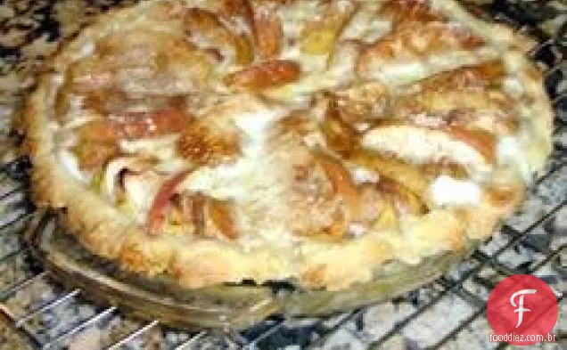 Torta De Creme De Maçã