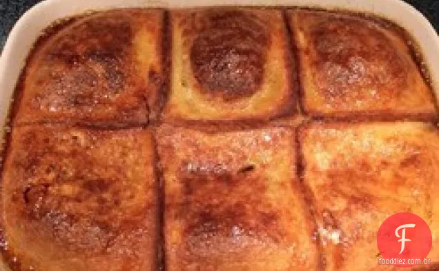 Torrada Francesa De Canela De Maçã Durante A Noite