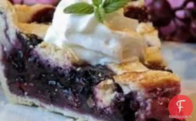 Torta De Cereja De Mirtilo