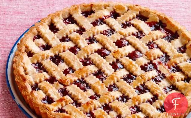 Vovó Monete's cereja geléia torta