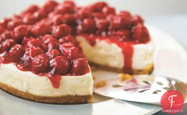 Slim Cherry Cheesecake