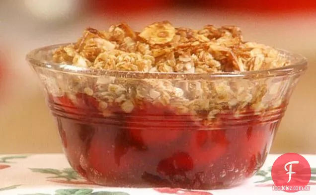 Crumble De Amêndoa Cereja
