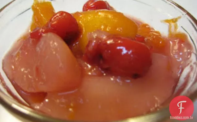 Compota De Frutas Quentes