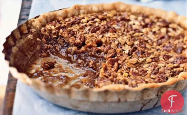 Torta De Pecan De Aveia