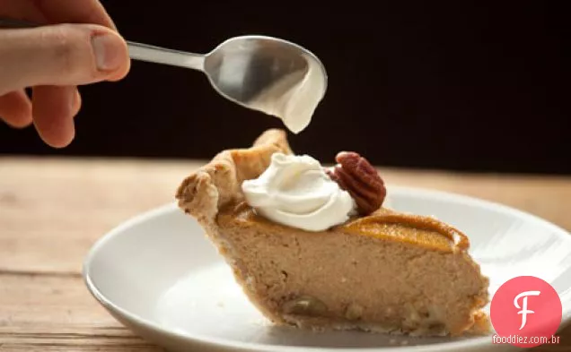 Vegan Pumpkin Pecan Pie
