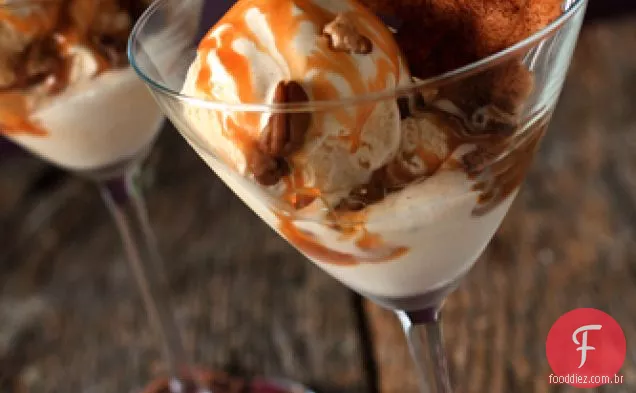 Torta De Nozes Sundaes