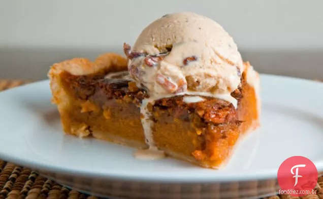 Torta De Pecan De Batata Doce