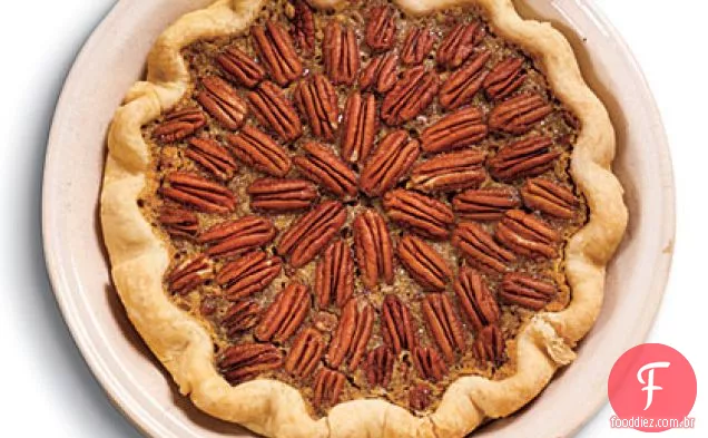 Maple-Bourbon Pecan Pie