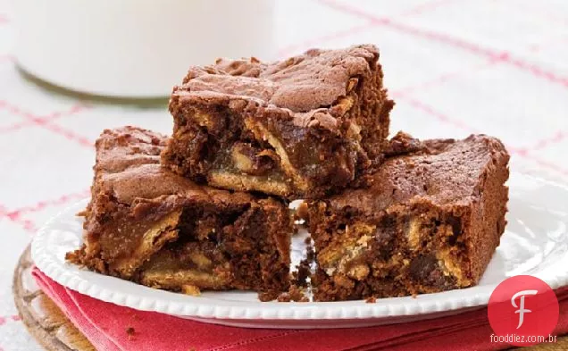 Torta De Noz-Pecã Brownies