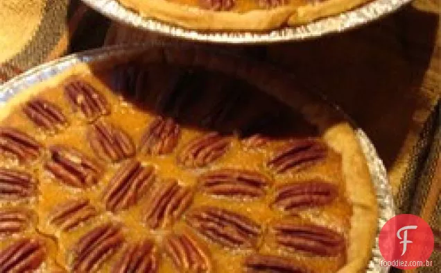 Torta De Pecan De Batata Doce