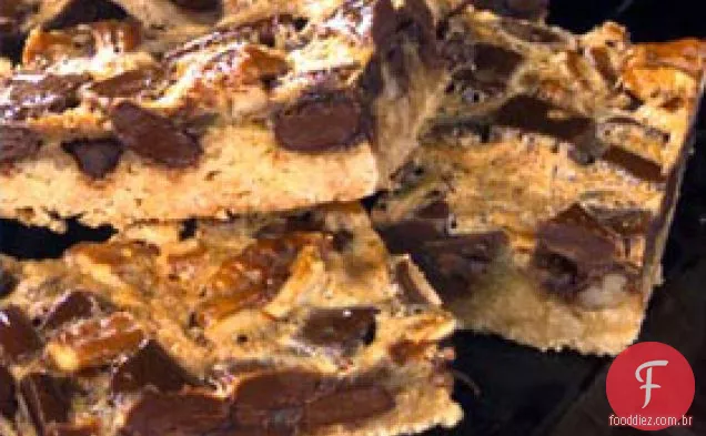 Chunky Pecan Pie Bars