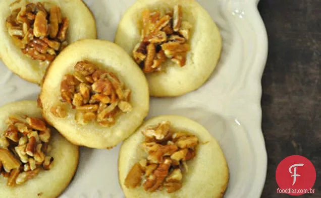 Biscoitos De Torta De Noz-Pecã