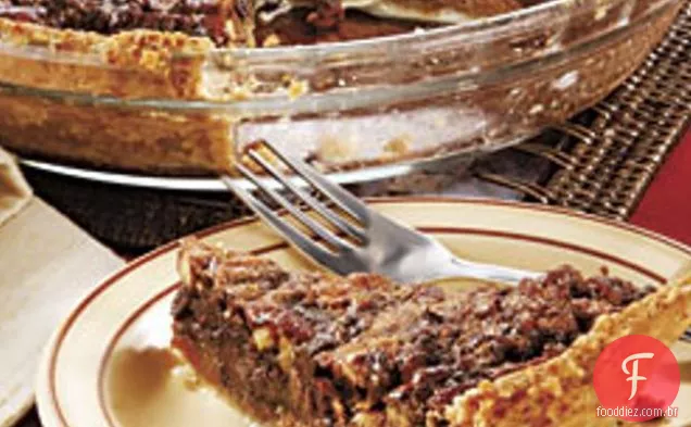Torta De Noz-Pecã De Chocolate