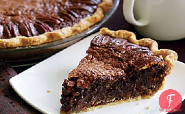 Chocolate Espresso Pecan Pie