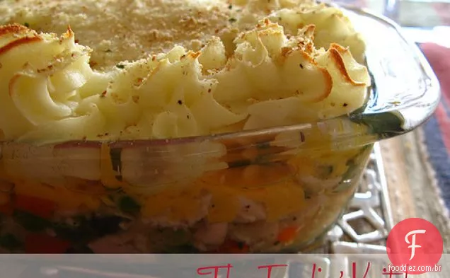 Torta de pastor de frango