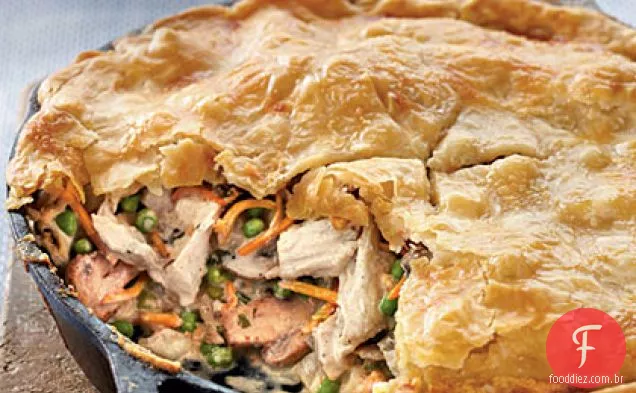 Frigideira Frango Pot Pie