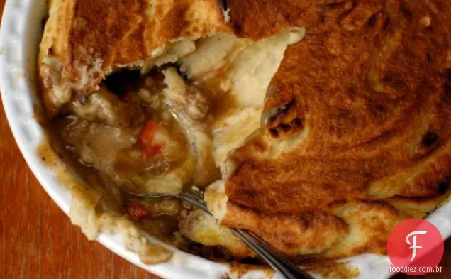 Torta de pastor cordeiro