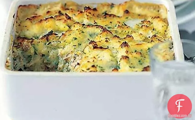 Torta de pastor da primavera