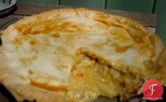 Torta De Frango Com Queijo