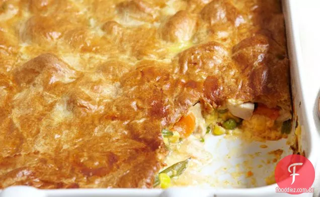 Torta De Frango Com Queijo