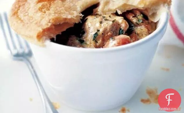 Tortas De Frango, Chalota E Estragão