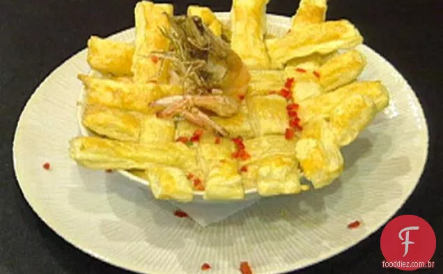 Torta de frutos do mar do Tio Bubba