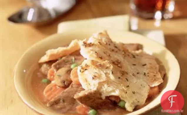 St. Pat's Beef Pot Pie