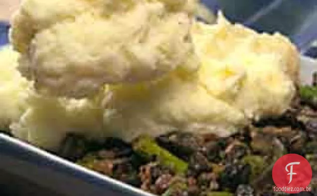 Mushroom & aspargo Shepherd's Pie