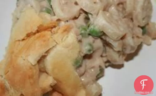 Fácil Weeknight Tuna Pot Pie