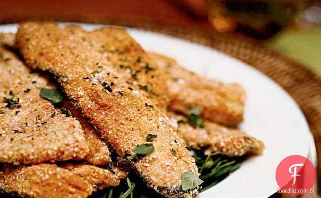 Truta Com Crosta De Refeição Matzo