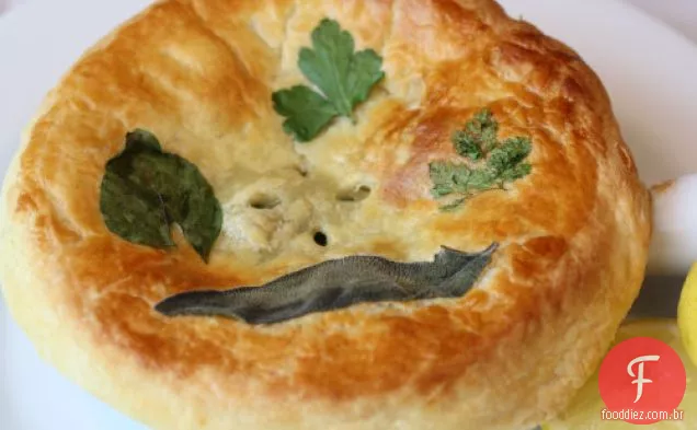 Francês em um Flash: Coquilles St. Jacques Pot tortas com limão assado